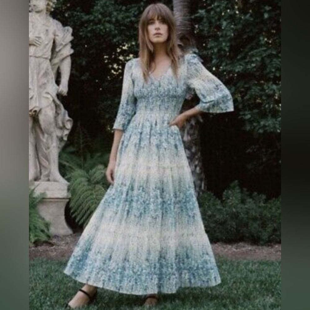 Christy Dawn Basil dress
